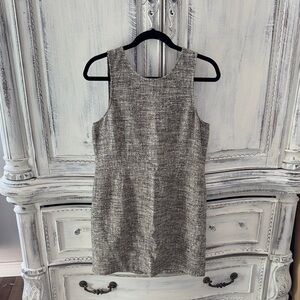 Theory Textured Gray Mini Dress